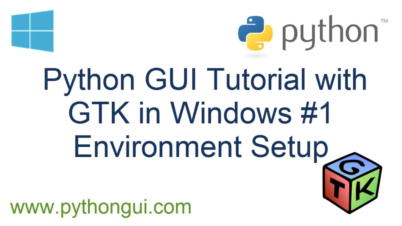 gtk windows tutorial