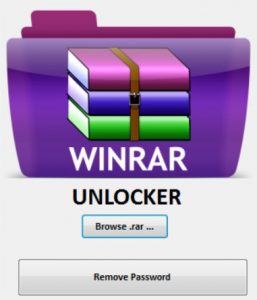 winrar file password remover